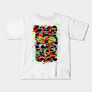 Abstract Color Art Kids T-Shirt